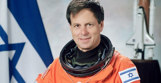 El astronauta israelí Ilan Ramon