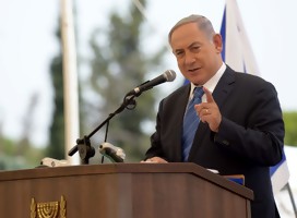 El PM Netanyahu (Foto: Amos Ben Gershom, GPO)