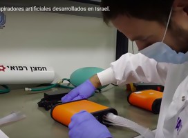 Israel comienza producción masiva de respiradores artificiales en fábricas locales