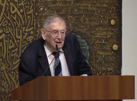 La Shoa no fue el motivo de la creación de Israel, recalca el Profesor Yehuda Bauer, gran investigador del Holocausto