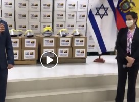 Israel ayuda a Ecuador a enfrentar el corona