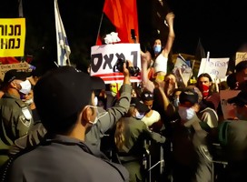 Tras el reciente ataque violento a manifestantes contra Netanyahu en Tel Aviv, tensión en Jerusalem de cara a la nueva protesta