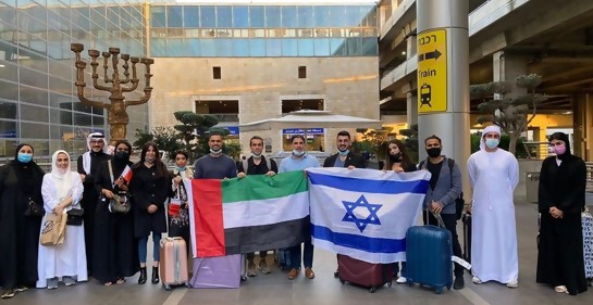  Israelíes de distintas religiones en medio de la paz con los Emiratos  y Bahrein