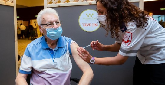 El liderazgo mundial israelí en vacunación contra Coronavirus