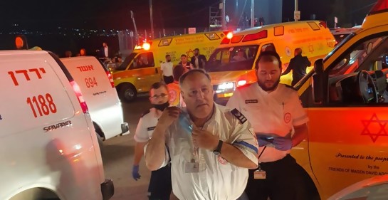 Escucha el testimonio del uruguayo israelí voluntario de ambulancia que participó en el rescate en la tragedia del monte Meron