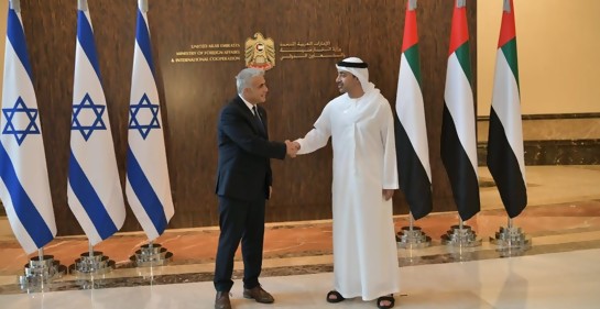 El doble mensaje del Canciller israelí al inaugurar la Embajada de Israel en los Emiratos Árabes Unidos