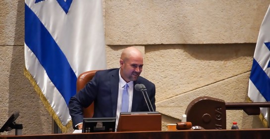 El día especial del nuevo presidente del Parlamento de Israel