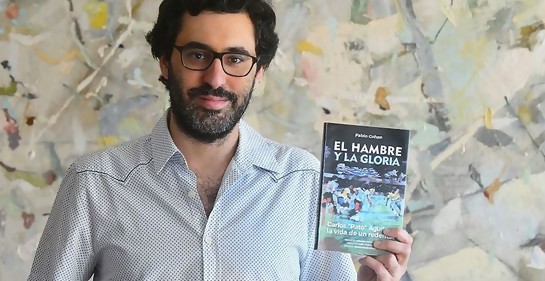 Con el periodista y escritor Pablo Cohen, más allá de su nuevo libro sobre el Pato Aguilera