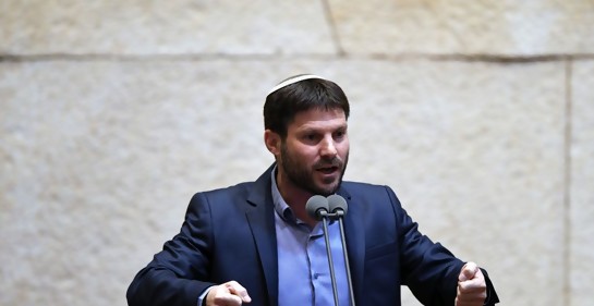  La autocrítica del Ministro israelí Betzalel Smotrich