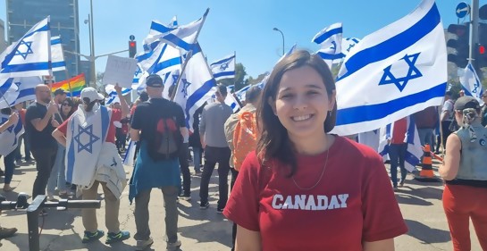 Voces en español desde las manifestaciones de protesta en Israel