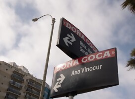 Inauguración de la calle Ana Vinocur