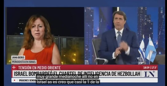 Ana Jerozolimski  en la Nacion  Mas con Eduardo Feinman