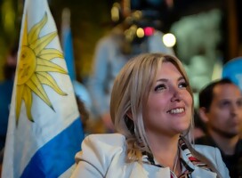 Con Valeria Ripoll, candidata a Vicepresidenta de la República por el Partido Nacional