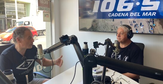 Entrevista a Roby Schindler, Presidente del CCIU en la Radio FM 106.5 Cadena del Mar